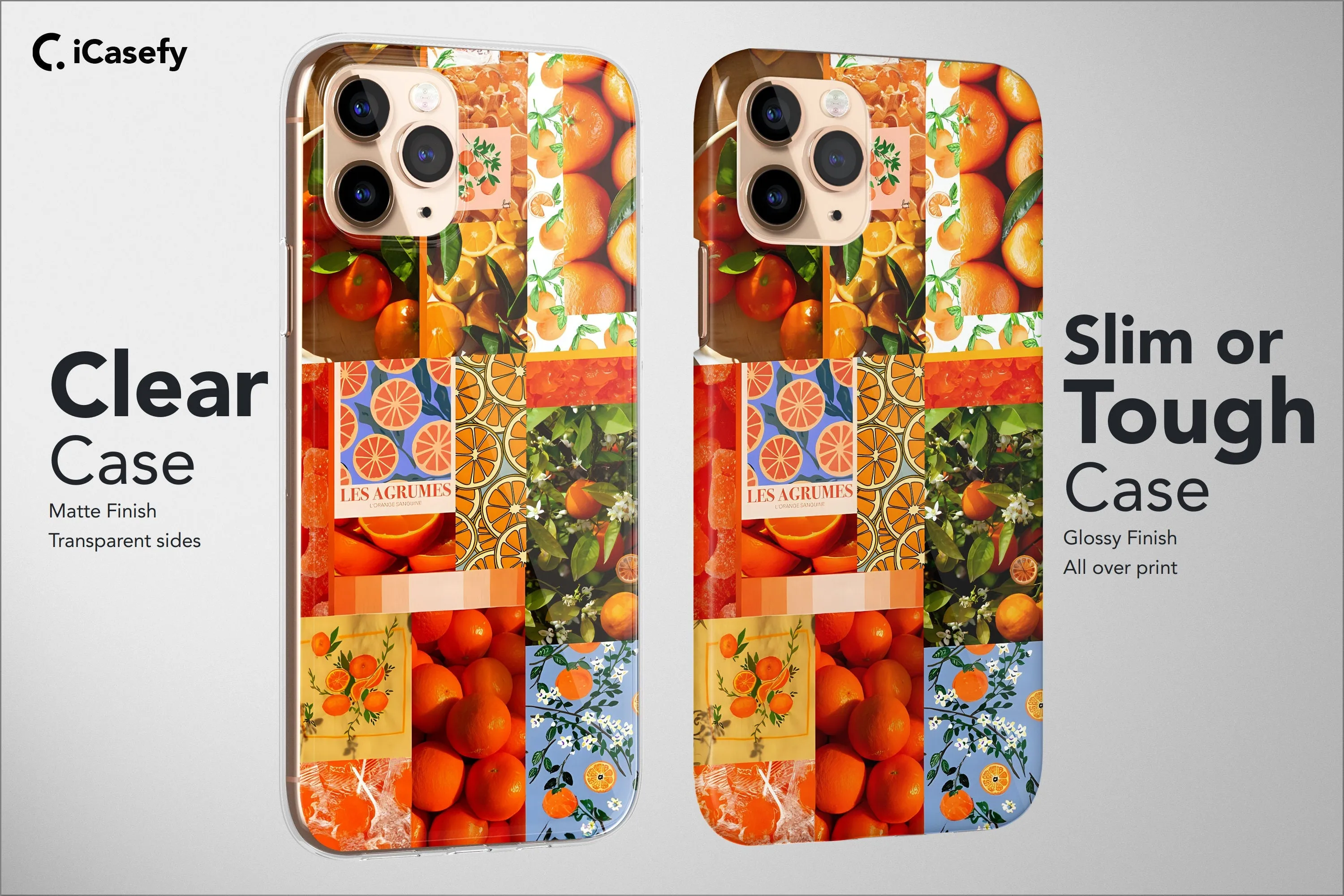 Oranges Phone Case Collage Collective Cover