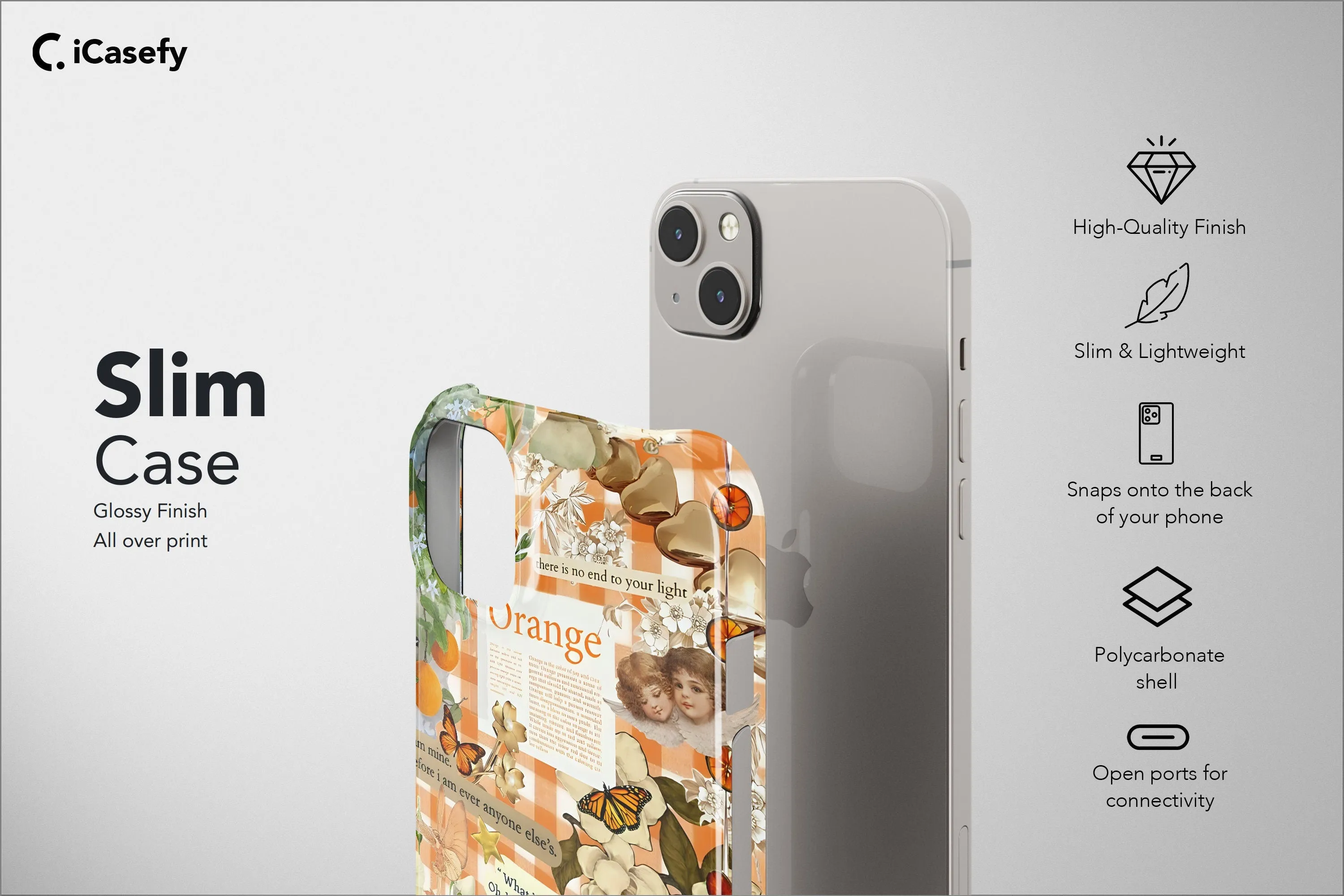 Oranges Phone Case Collage Collective Cover