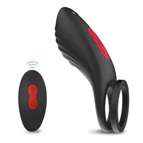 PHANXY Vibrating Penis Ring with Double Ring