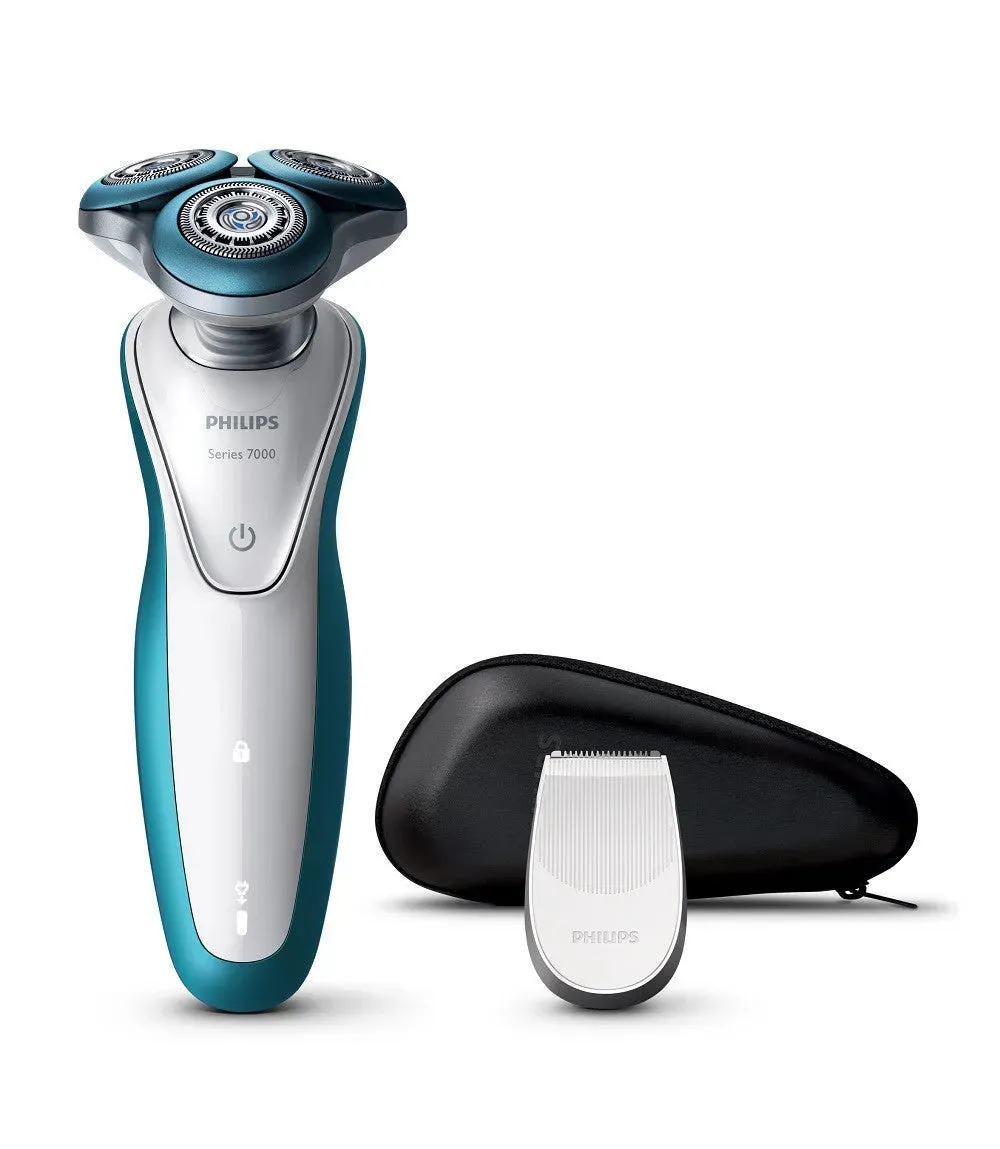 Philips S7320/12 Aqua-Touch Sensitive Skin Wet & Dry Shaver for Men