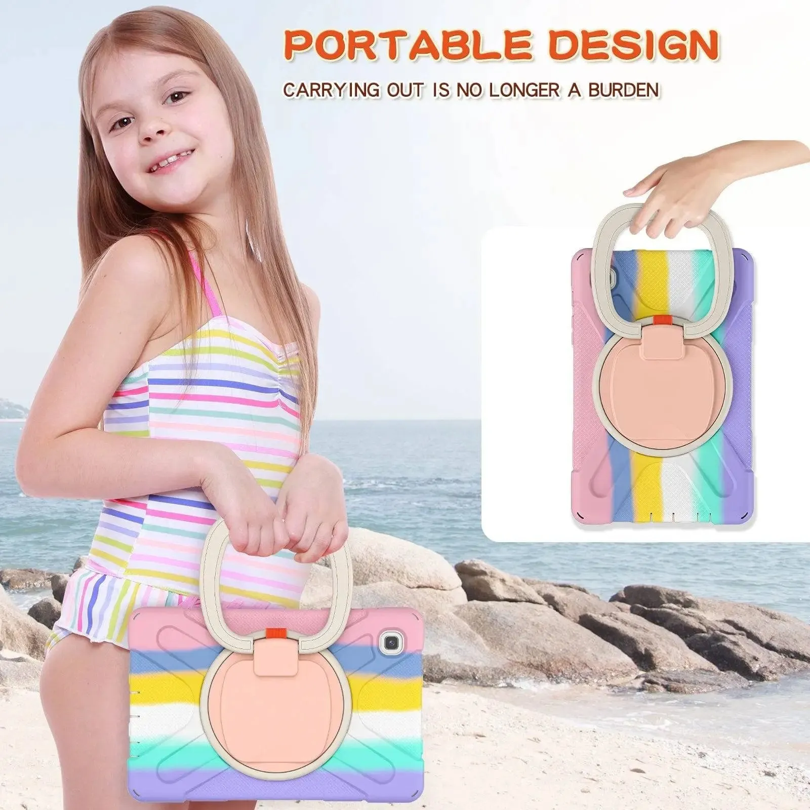 Pirate Kids Samsung A7 Lite(T220) Protective Tablet Case