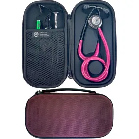 Pod Technical Classicpod Micro Stethoscope Case for Littmann Classic Stethoscopes - Burgundy - Freshers Voucher