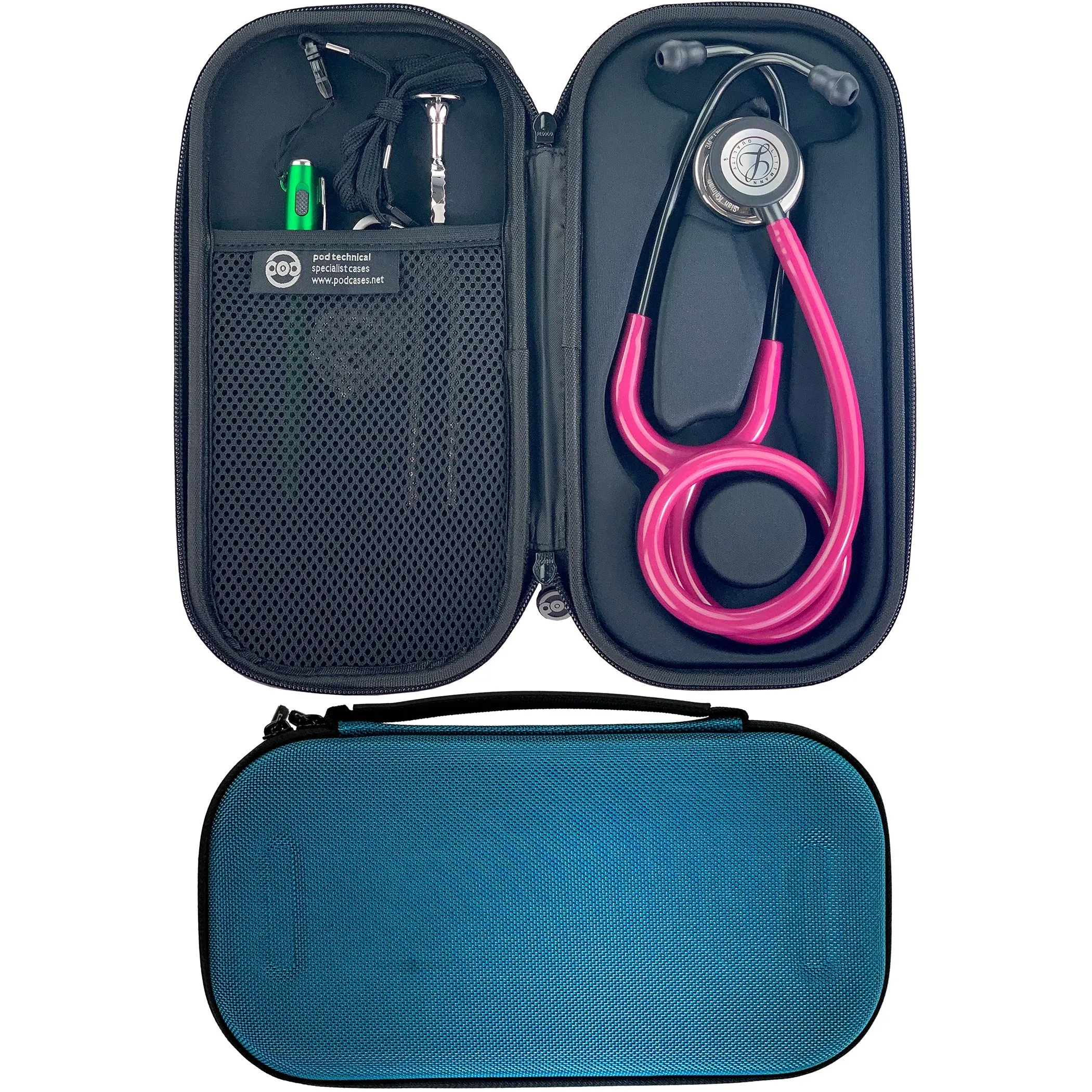 Pod Technical Classicpod Micro Stethoscope Case for Littmann Classic Stethoscopes - Teal
