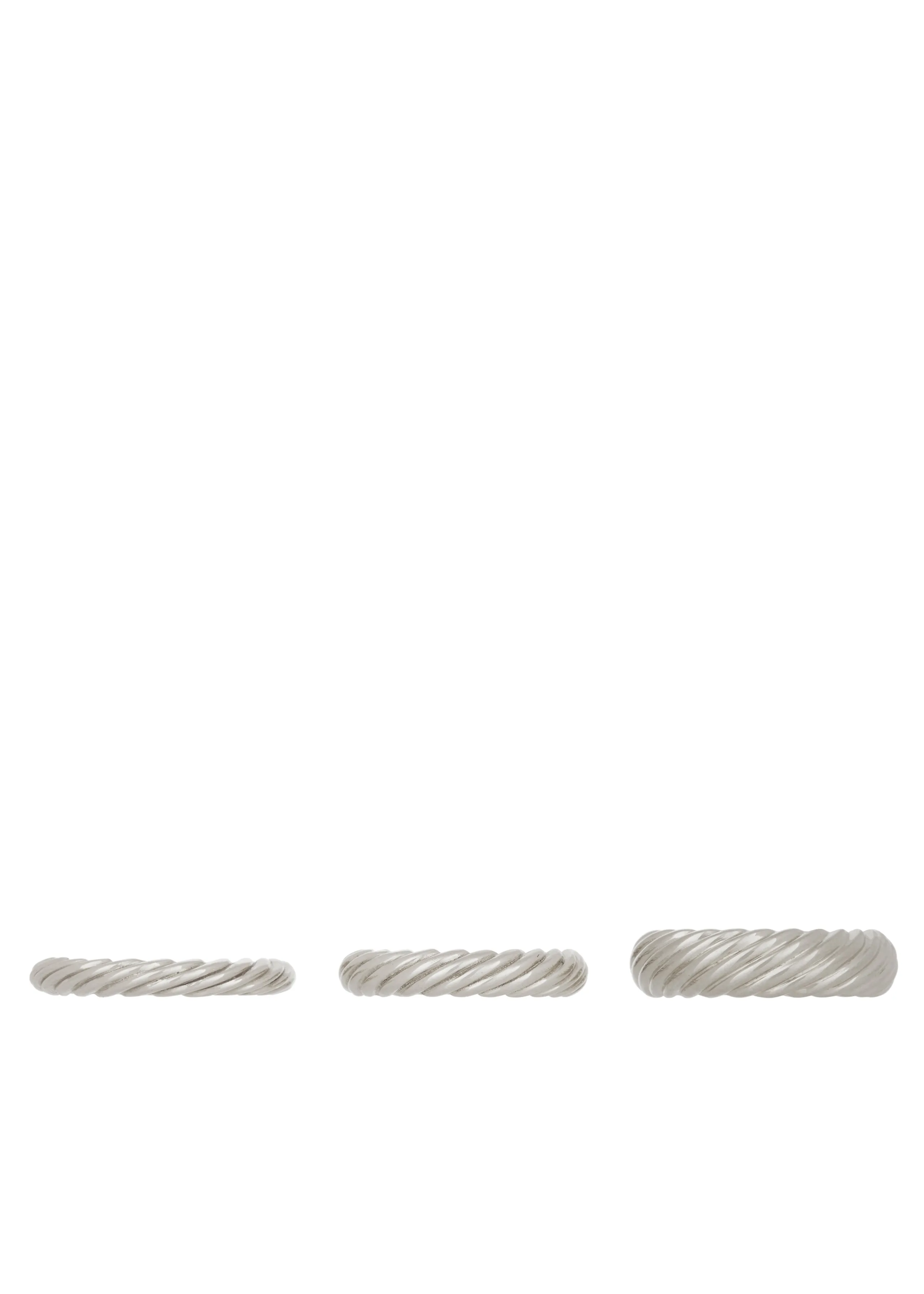 Porfirio Ring 3mm in White Gold