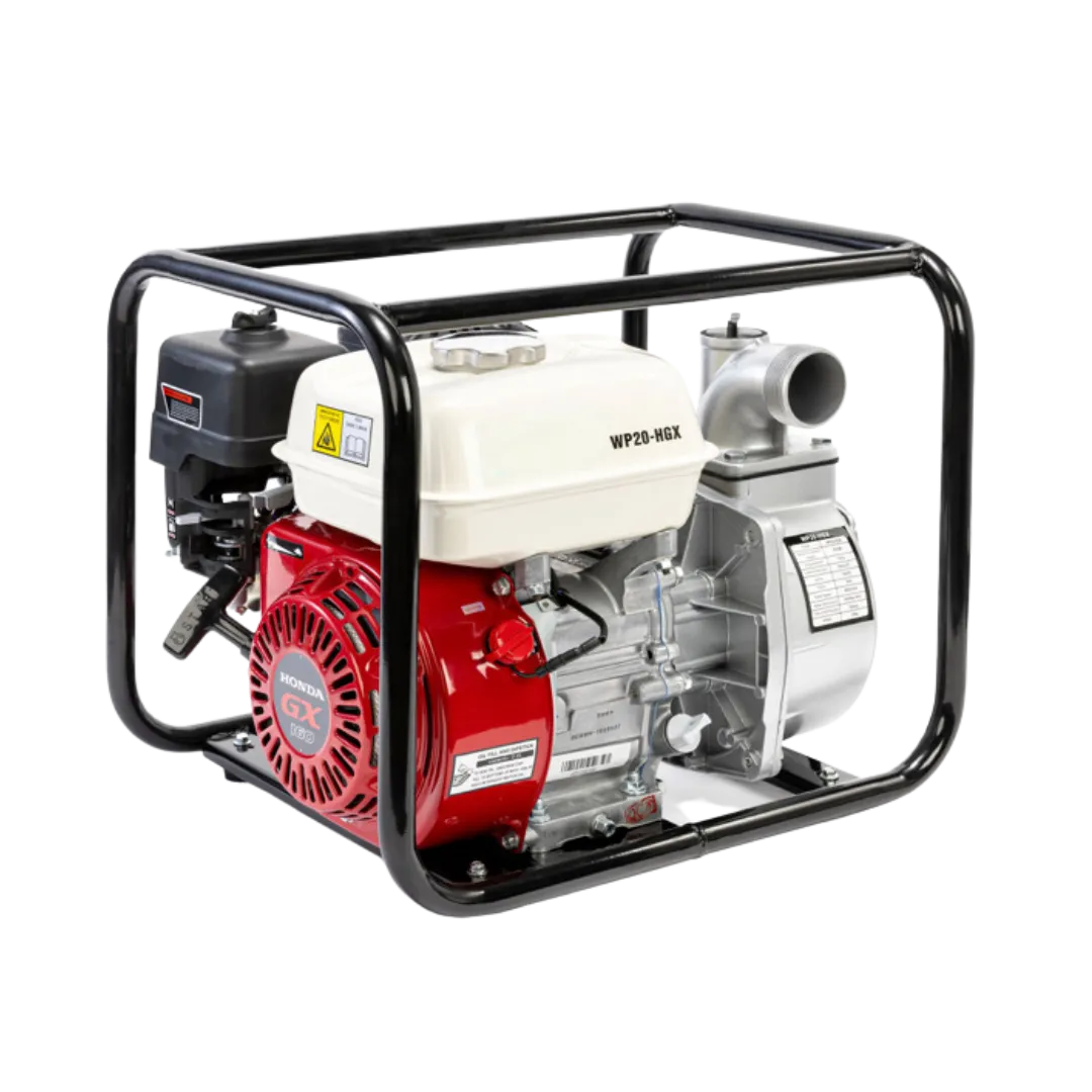 Portable Petrol Engine Powered Pump - 2" Transfer Pump with Honda GX160 Motor