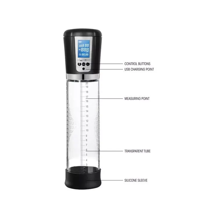Premium LED Rechargeable Penis Pump