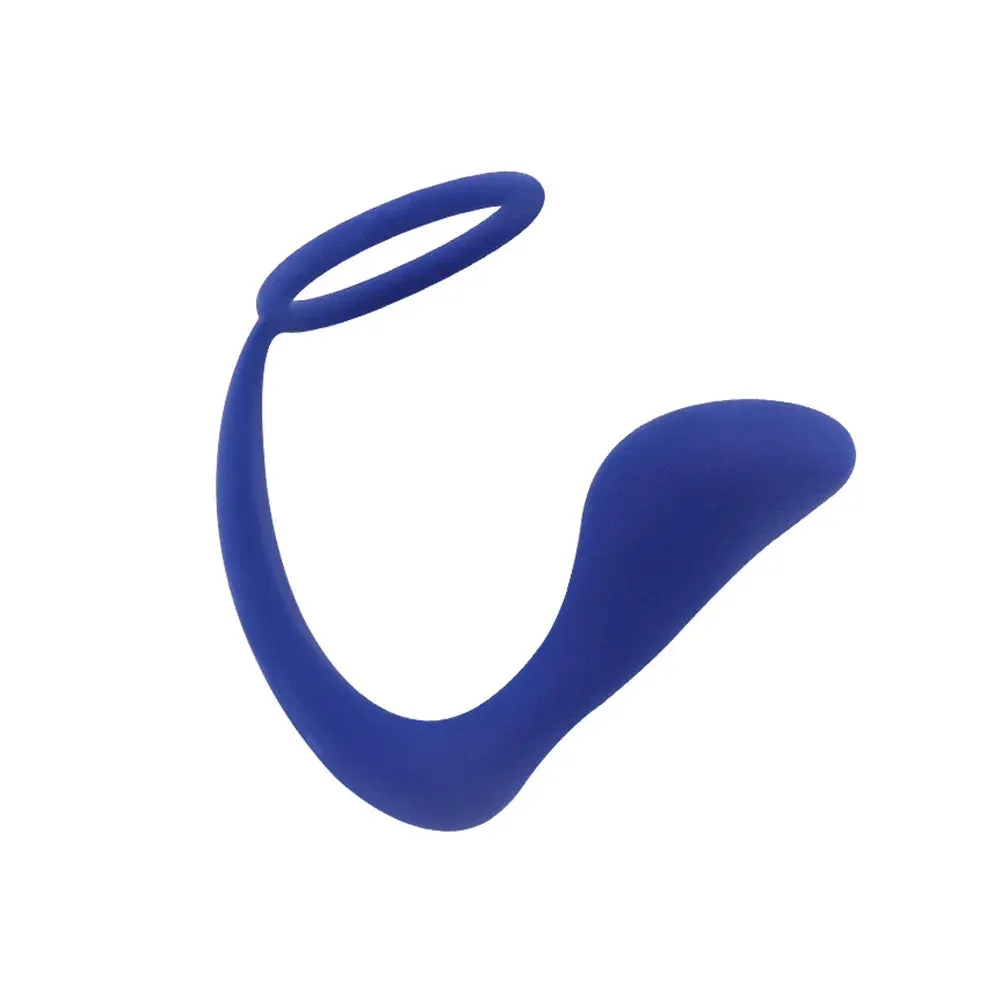 Prostate Massager Vibrating Anal Plug with Cock Ring | Delay Ejaculation & Enhance Erections