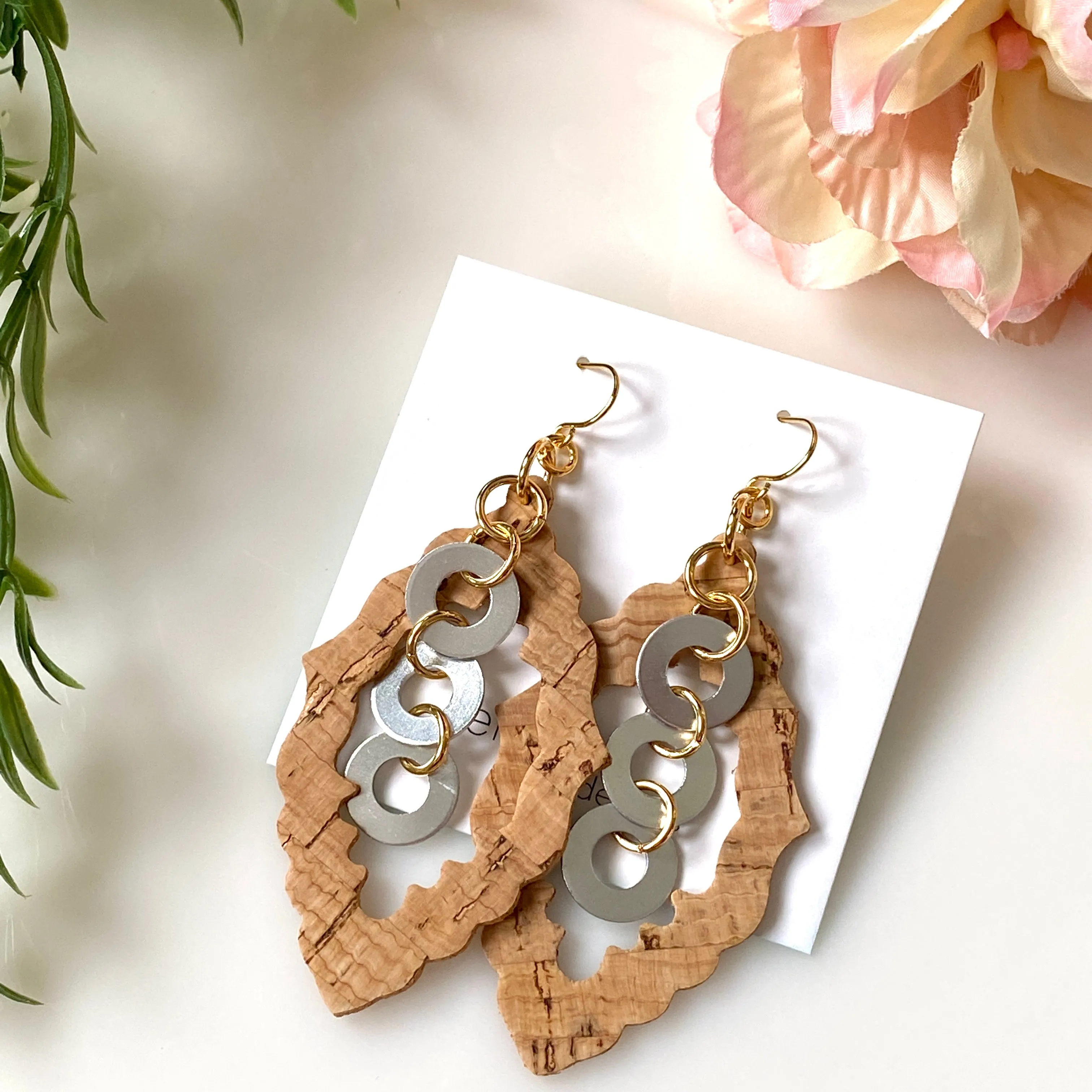 "It's Not That Simple" Earrings - Silver