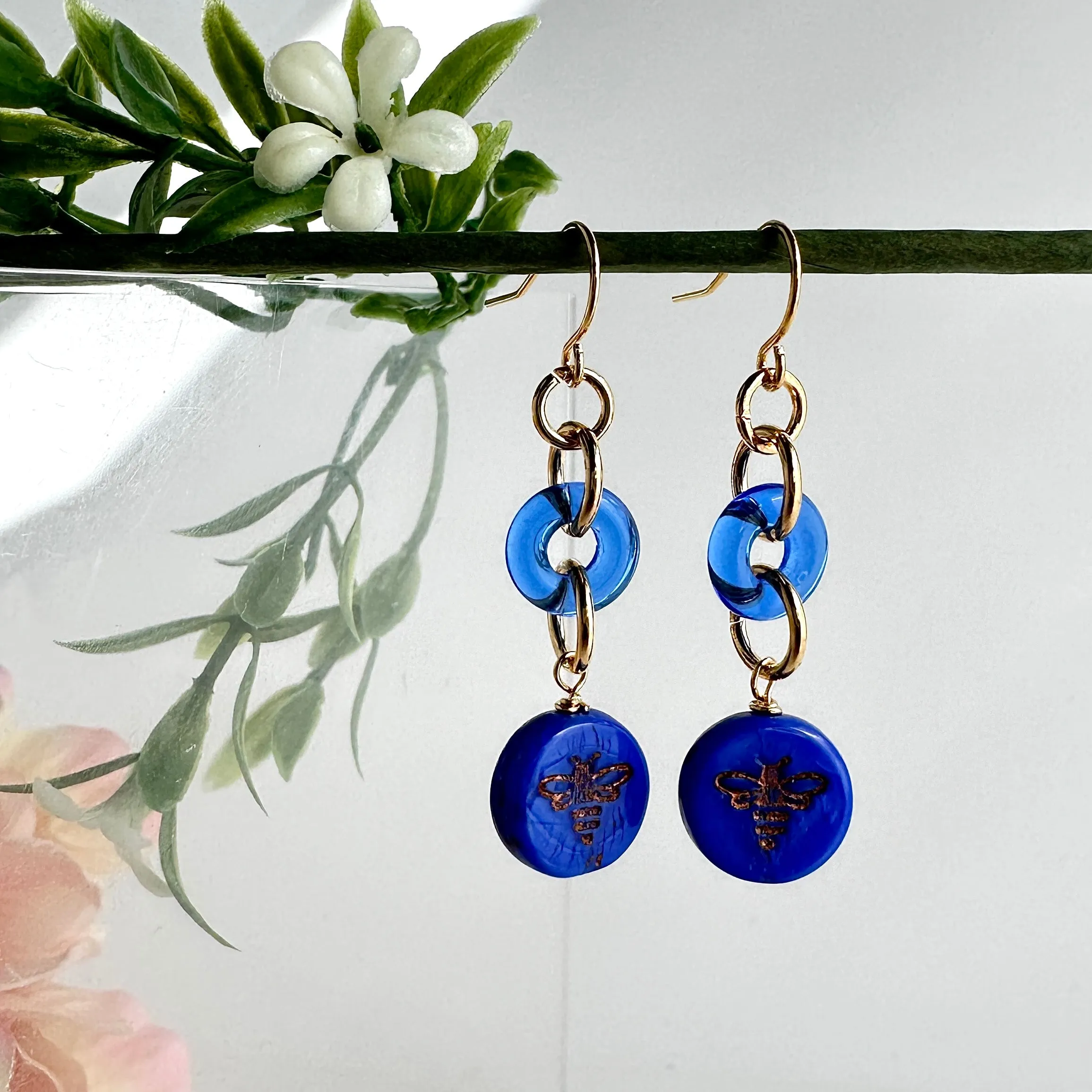 "Little Bees" Earrings (Various Colours)
