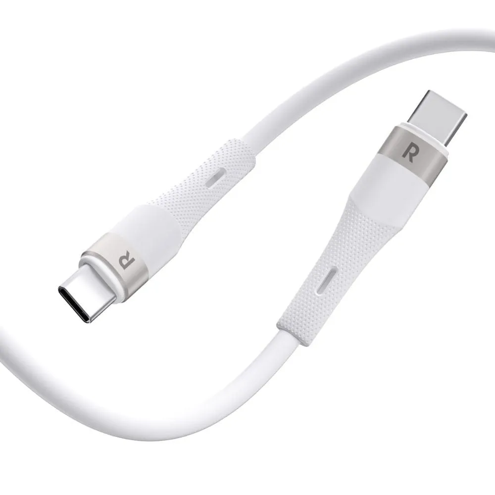 RAVPower 60W Type-C to Type-C Liquid Silicone   Aluminum Charging Cable 1M (3.3ft) - CB1038