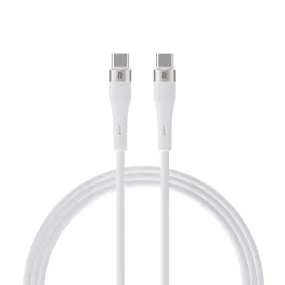 RAVPower 60W Type-C to Type-C Liquid Silicone   Aluminum Charging Cable 1M (3.3ft) - CB1038