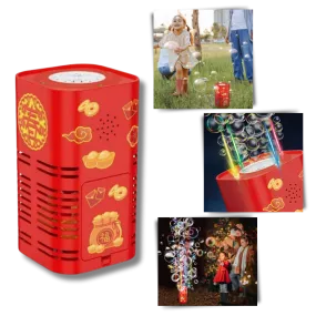 Rechargeable Firework Bubble Machine
