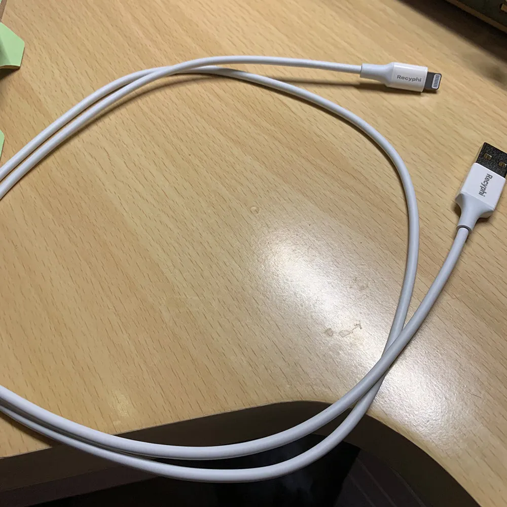 Recyphi USB cable,Lightning Cable Power Fast Charging Data Sync Transfer Cord