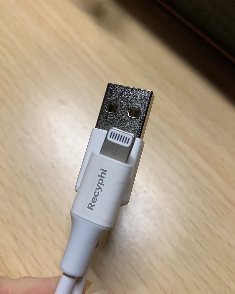 Recyphi USB cable,Lightning Cable Power Fast Charging Data Sync Transfer Cord