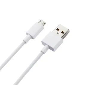 Redmi Mi 9i Support 10W Fast Charge MicroUsb Cable White