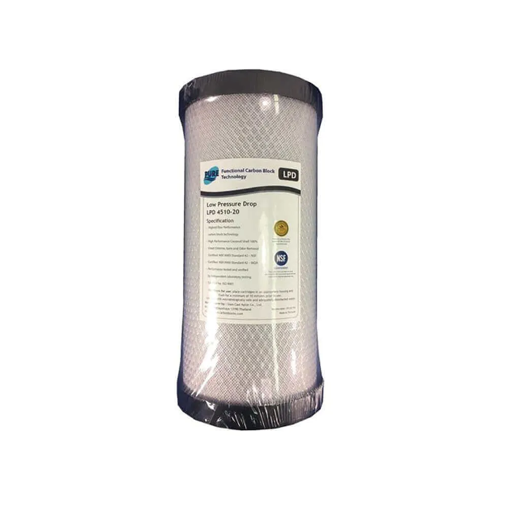 Replacement Cartridge Pack for HPF 10" x 4.5" Twin Big Blue Whole House Water Filter System