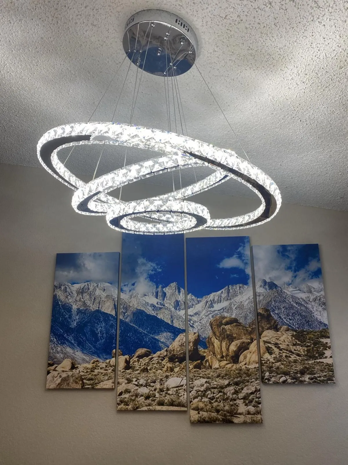 Rylight 2/3/4/5/6/7-Rings Crystal Chandelier