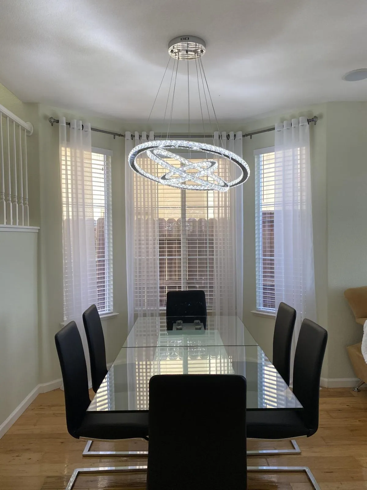 Rylight 2/3/4/5/6/7-Rings Crystal Chandelier