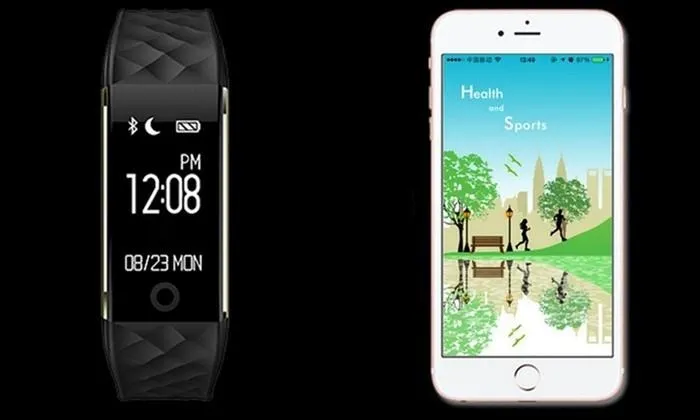 S2 Smart Bracelet Fitness Tracker - Assorted Colors