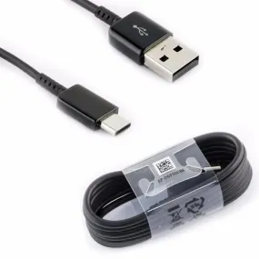 Samsung Galaxy A02s Support 15W Adaptive Fast Charge Type-C Cable Black