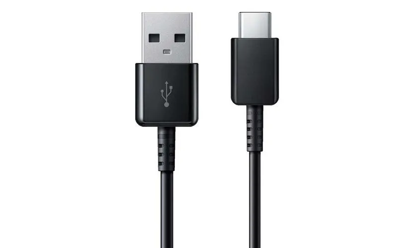 Samsung Galaxy A02s Support 15W Adaptive Fast Charge Type-C Cable Black