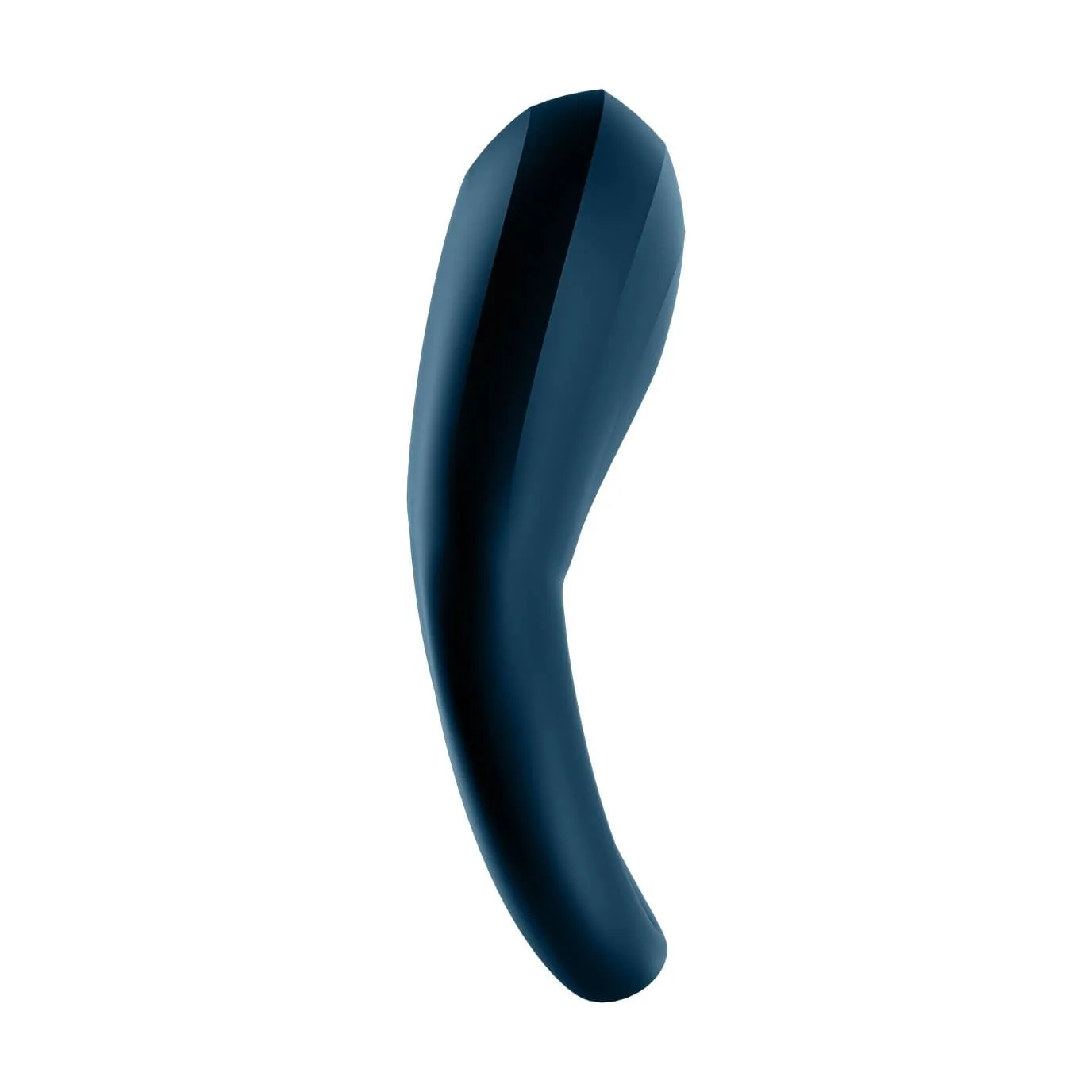 Satisfyer - Epic Duo Bluetooth App-Controlled Silicone Vibrating Cock Ring (Navy)
