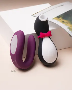 Satisfyer Pro Penguin   Double Joy App-Controlled Vibe Bundle
