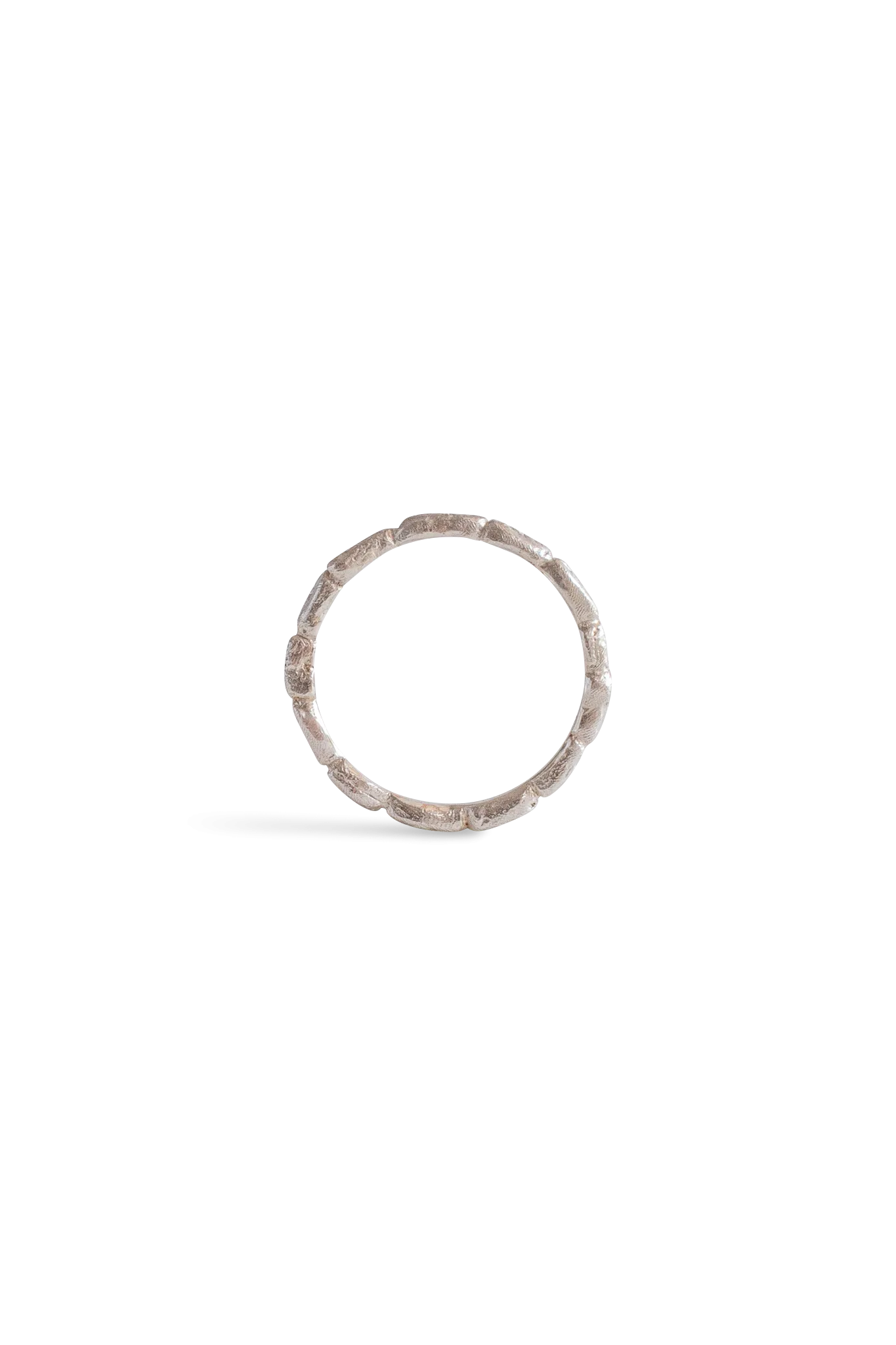 Signature Bands ~ Coral Small Gold Ring