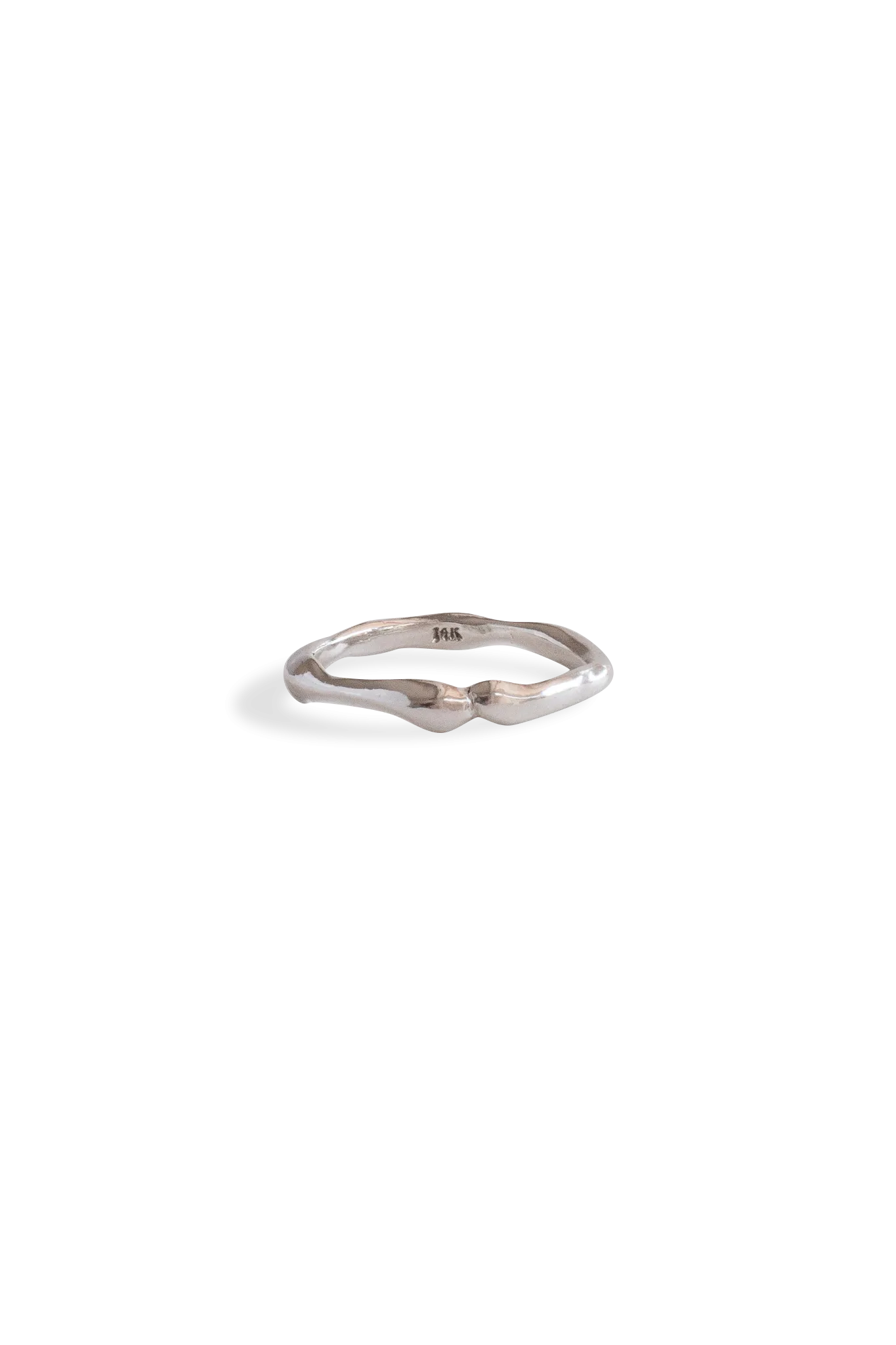 Signature Bands ~ Melt Medium Gold Ring