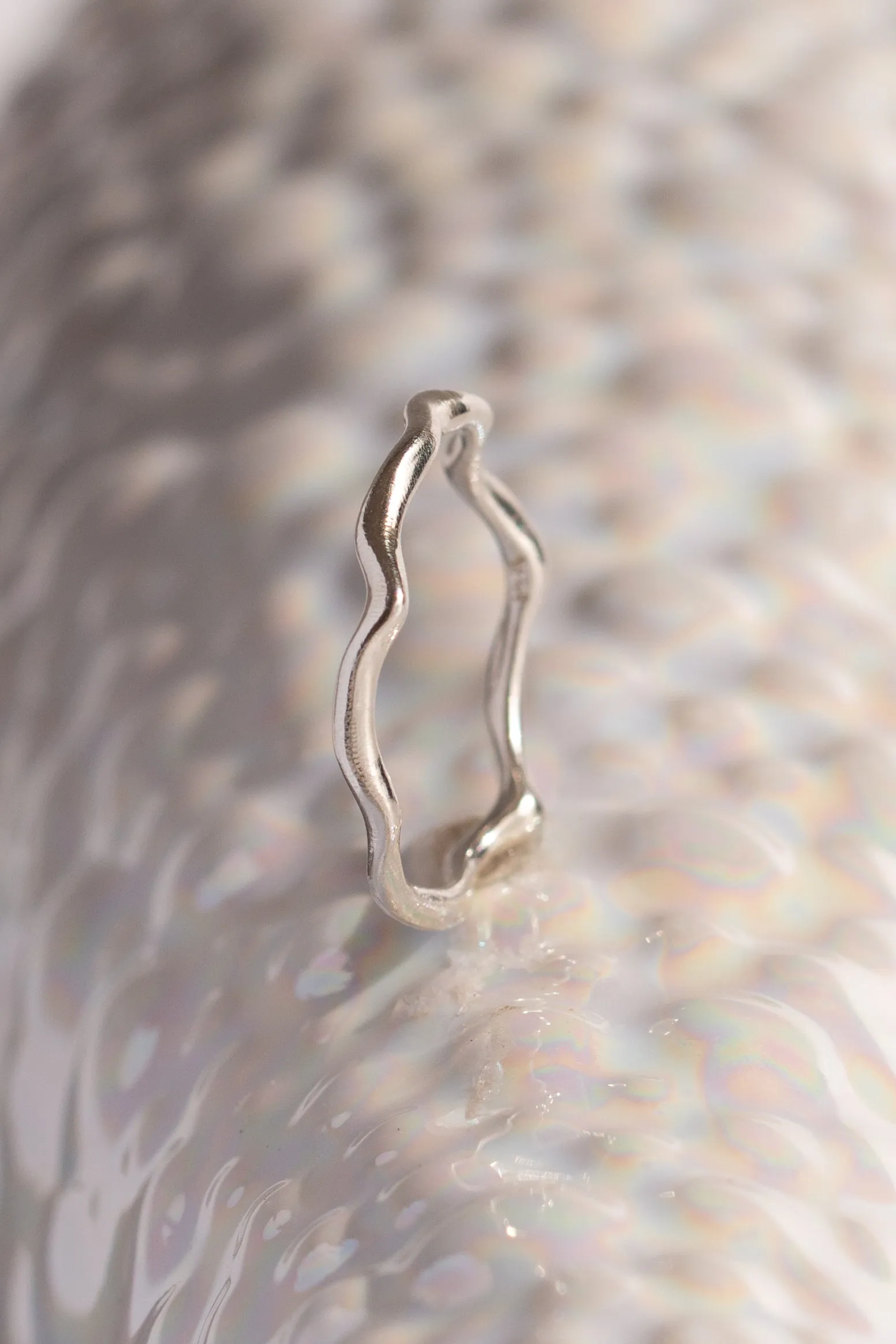 Signature Bands ~ Melt Small Gold Ring