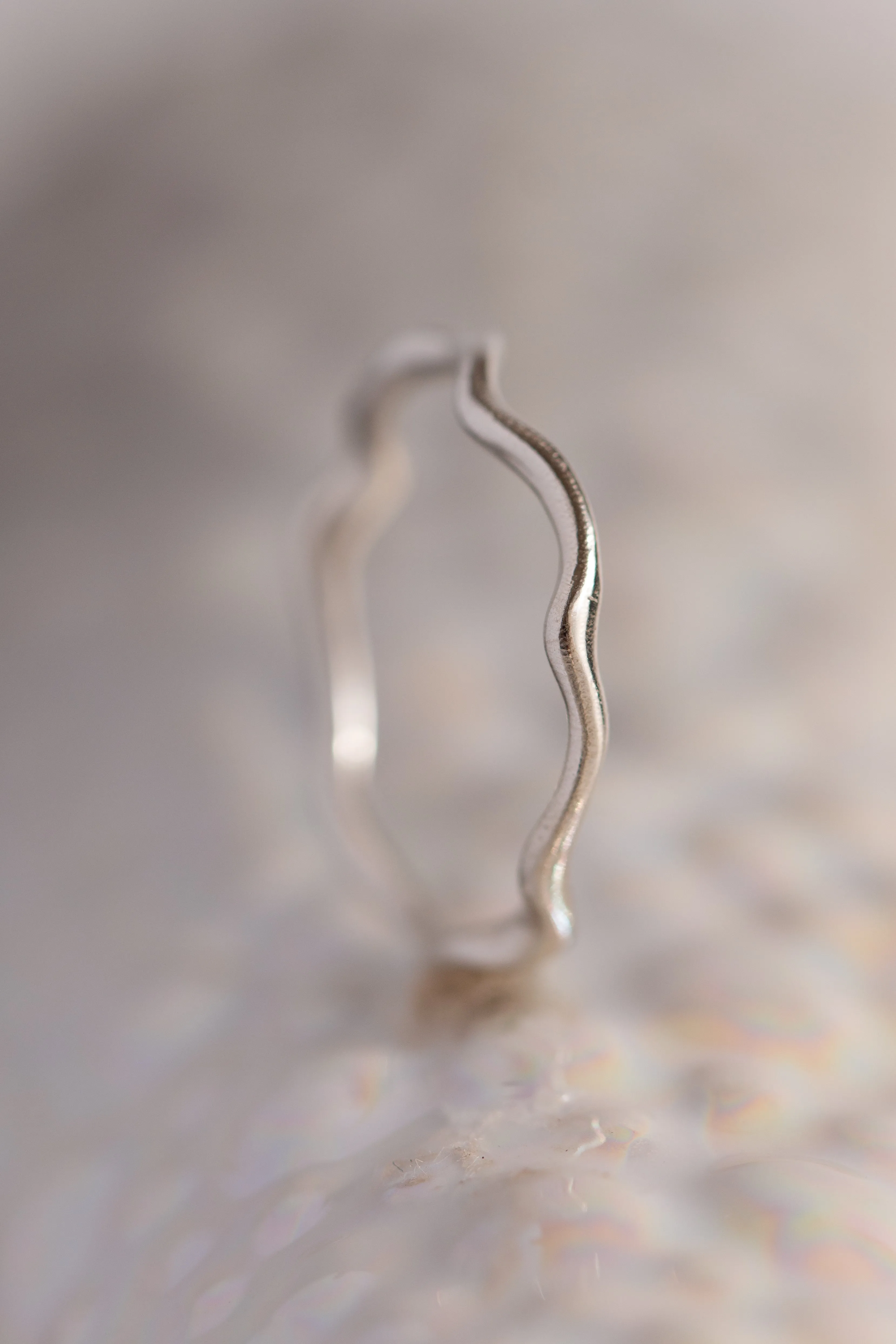 Signature Bands ~ Melt Small Gold Ring