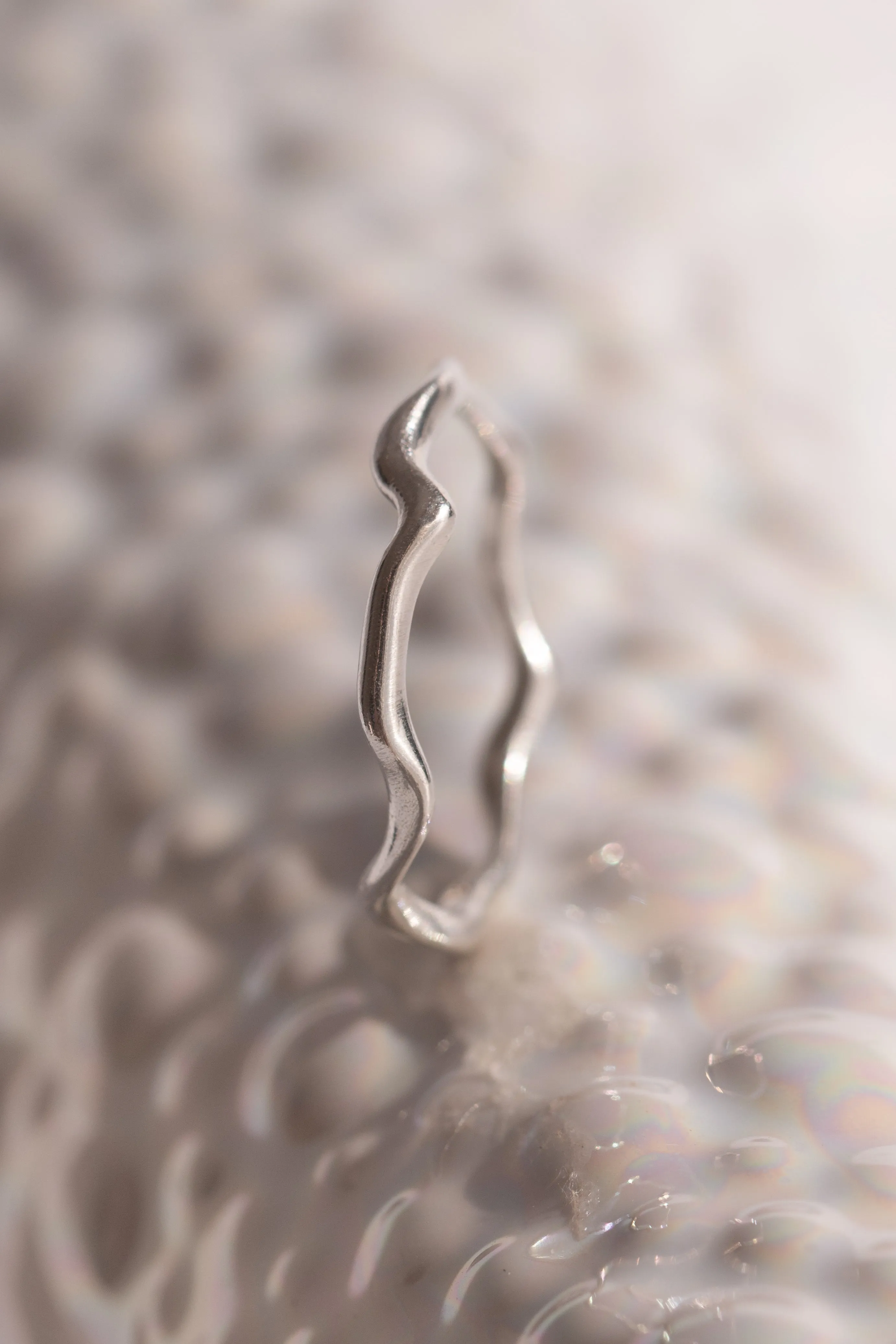 Signature Bands ~ Melt Small Gold Ring