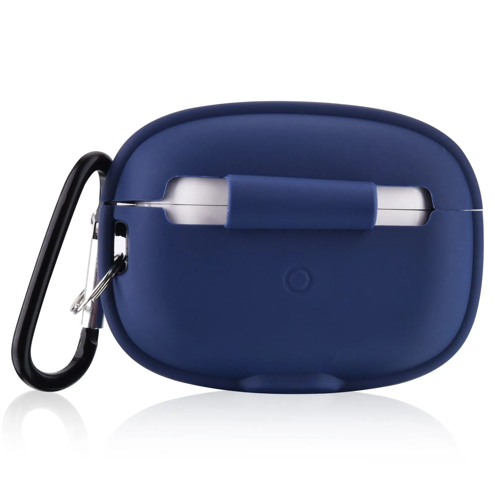 Silicone Case for Apple AirPods Pro with Keychain, Blue