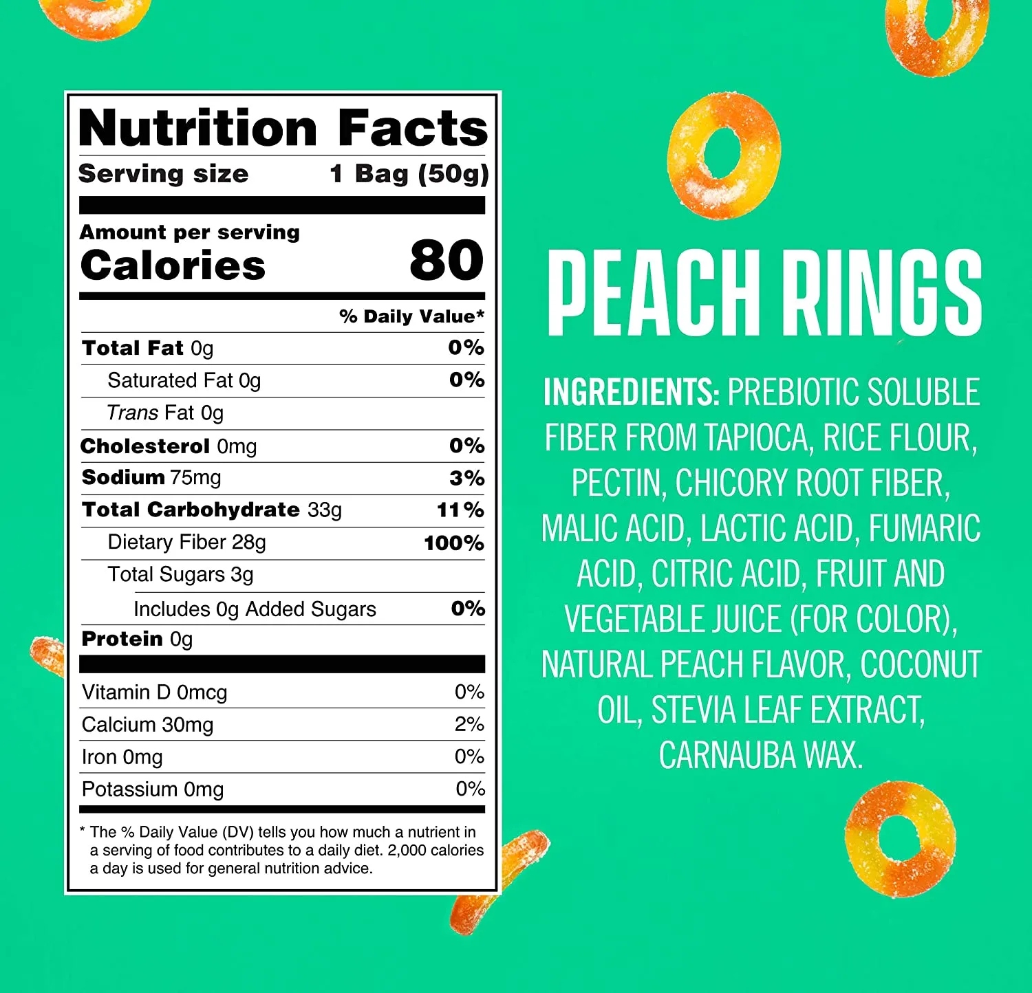 Smart Sweets Peach Rings
