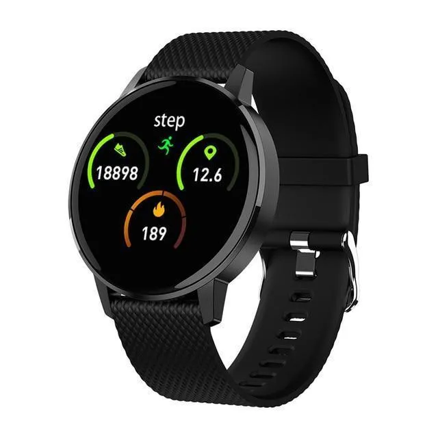 Smartwatch Heart Rate Monitor Fitness Tracker IP68 Waterproof For Android IOS