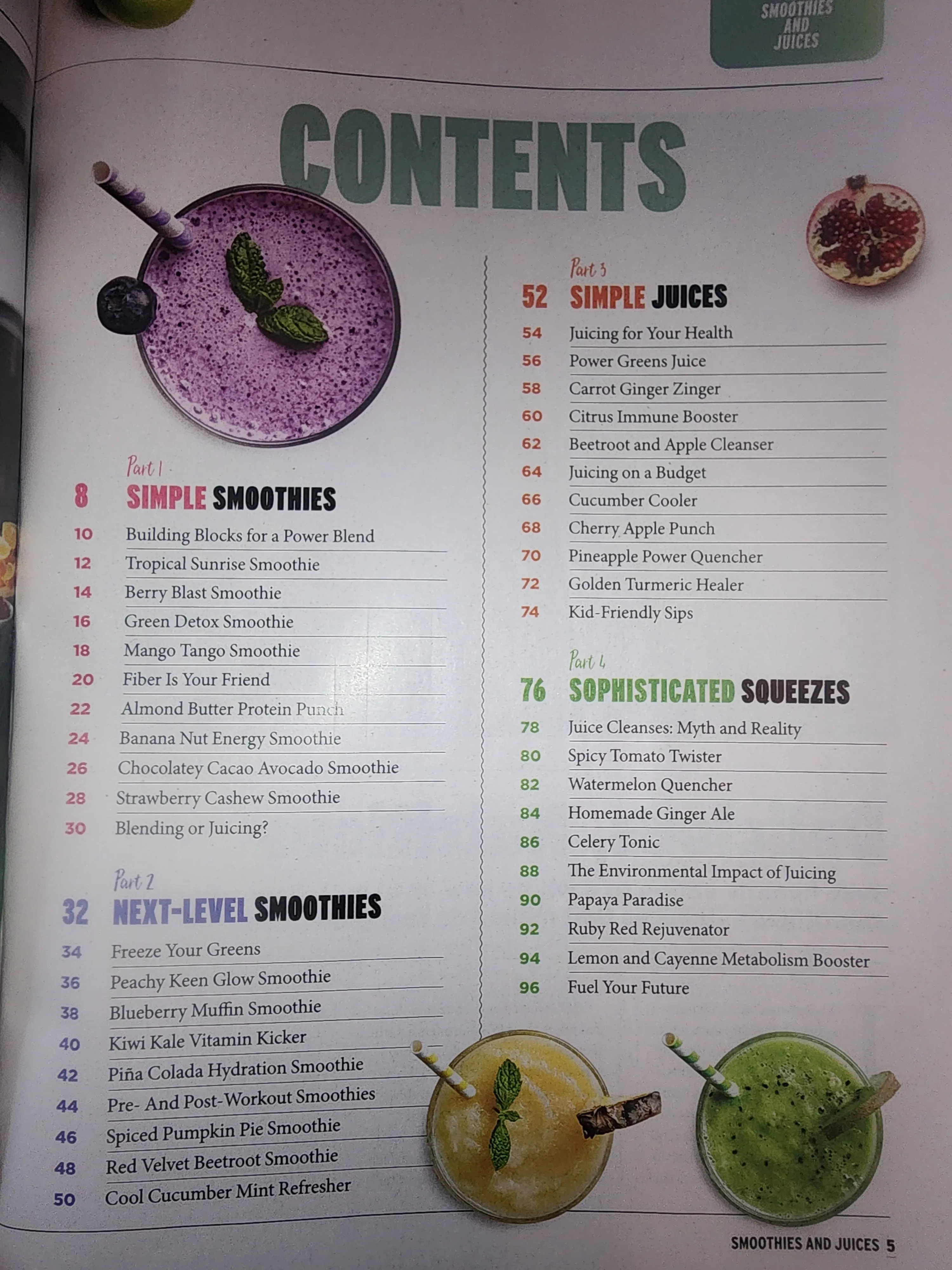 Smoothies and Juices magazine kickstart the day with tasty healthy treats 2024