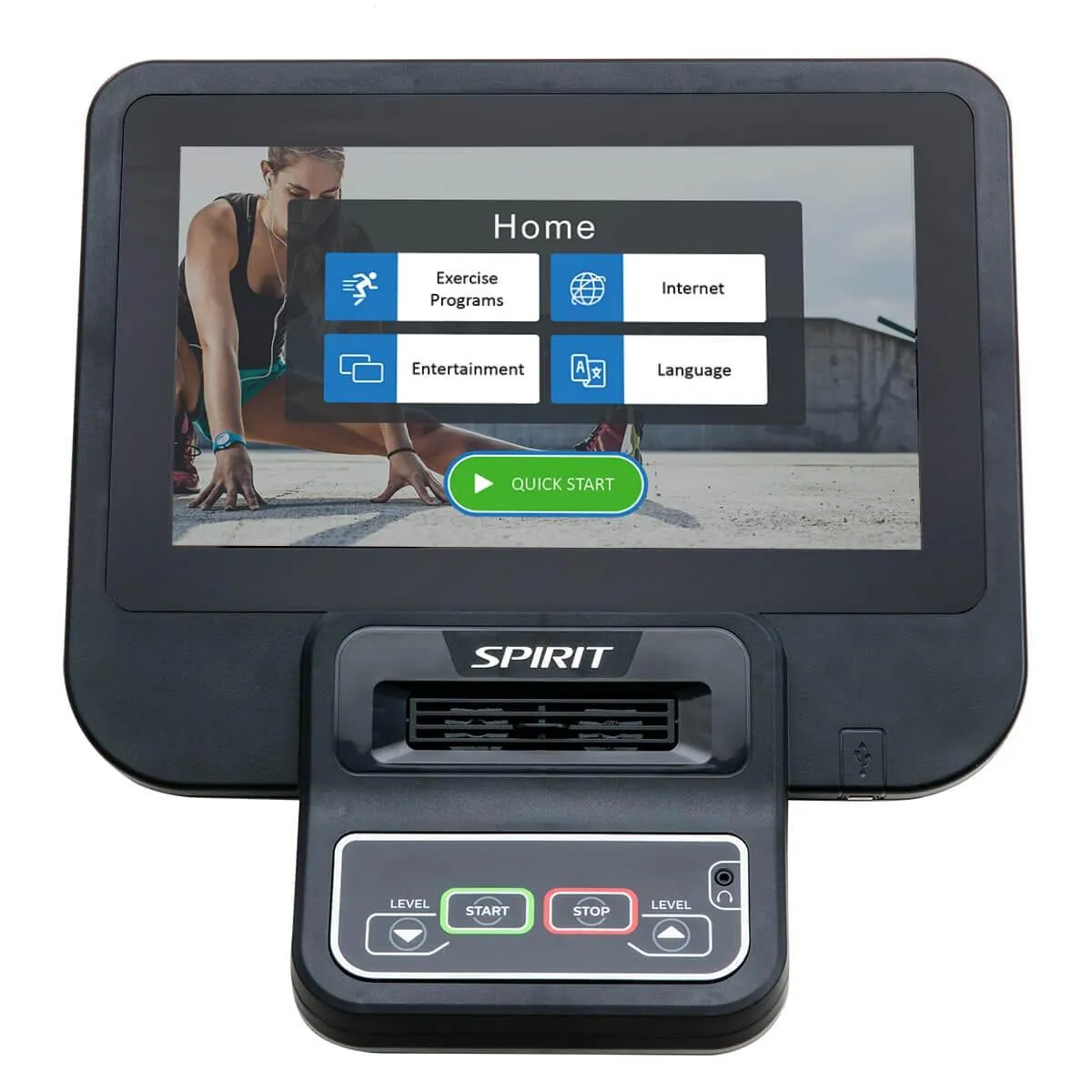 Spirit Fitness CR800ENT Recumbent Bike