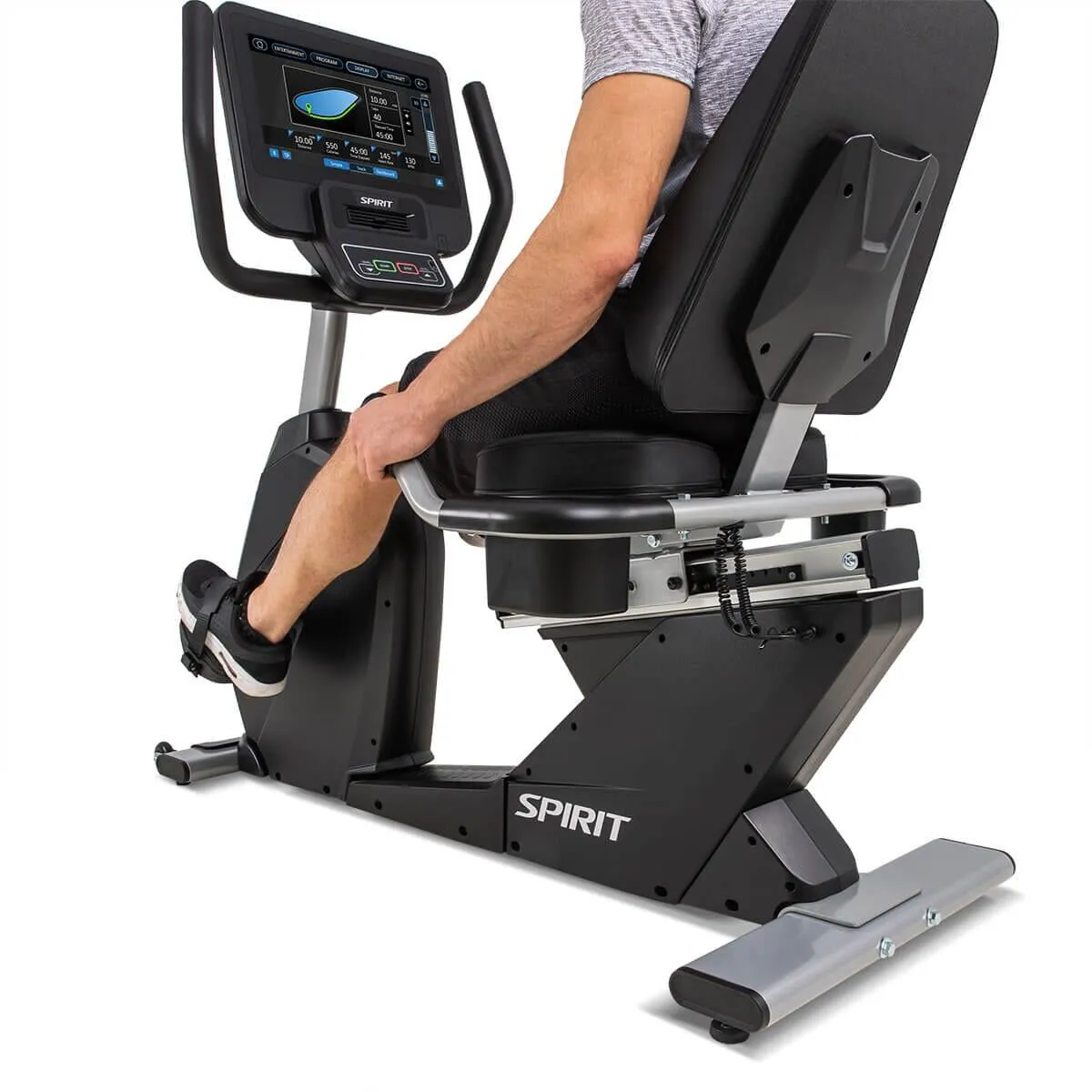 Spirit Fitness CR800ENT Recumbent Bike