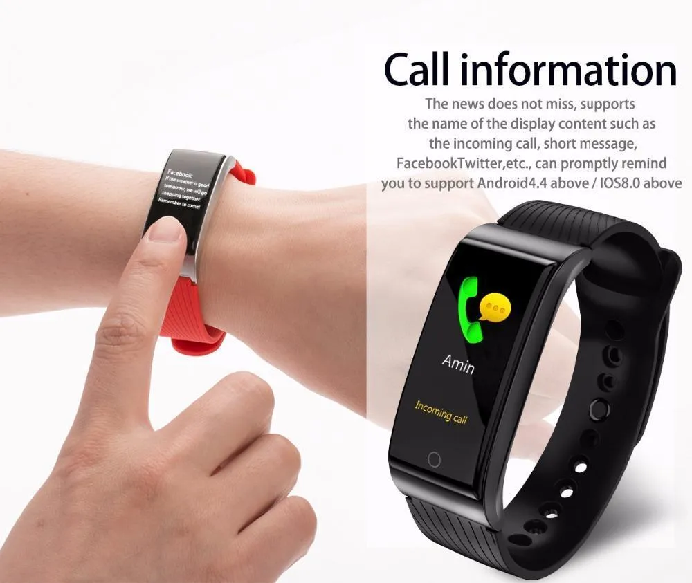 Sports Swim Smart Watch Blood Pressure Heart Rate Monitor GPS for IOS Android Windows