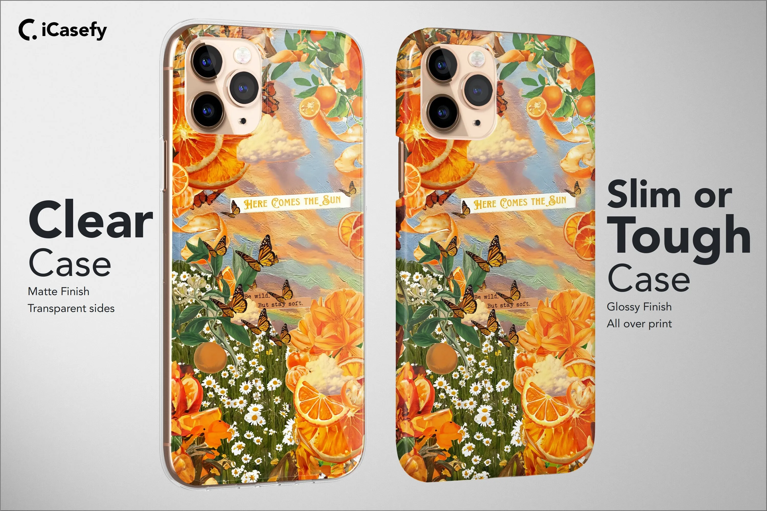 Spring Phone Case Floral Collage Collective Cover