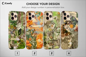 Spring Phone Case Floral Collage Collective Cover