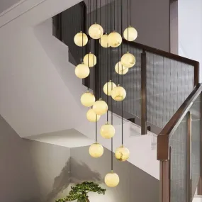 Tama Alabaster Chandelier Light