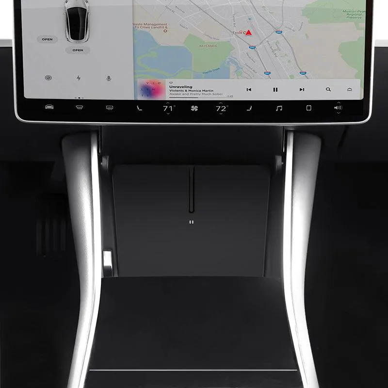 TAPTES Wireless Charging Pad for Tesla Model 3