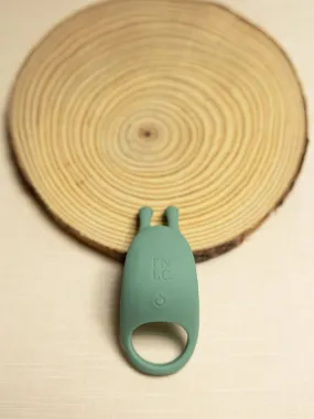 The Natural Love Company Cliantro Rabbit Cock Ring - Recycled Ocean Plastic