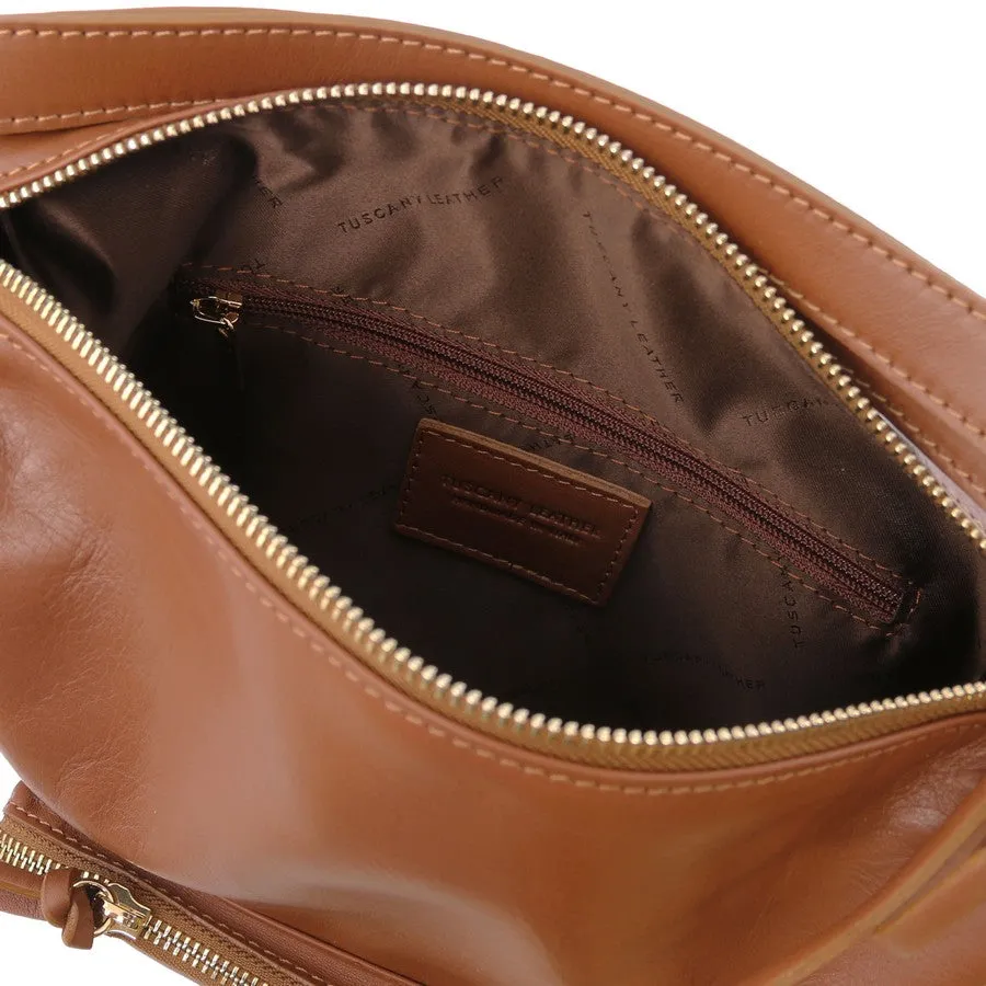 TL BAG Convertible Leather Handbag
