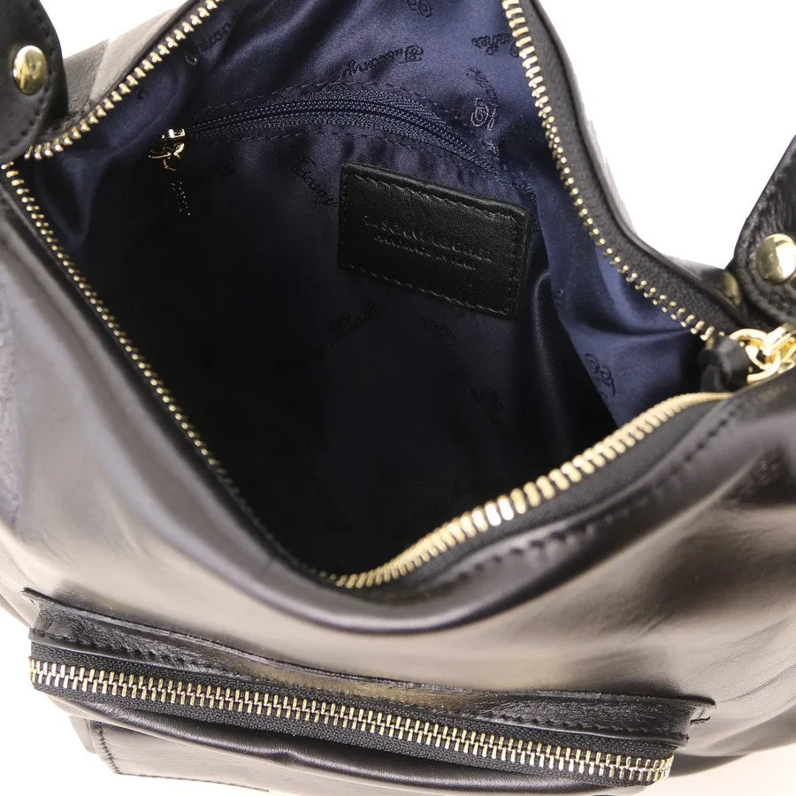 TL BAG Convertible Leather Handbag