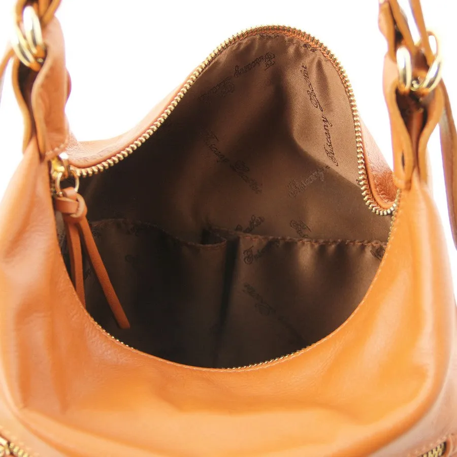 TL BAG Convertible Leather Handbag