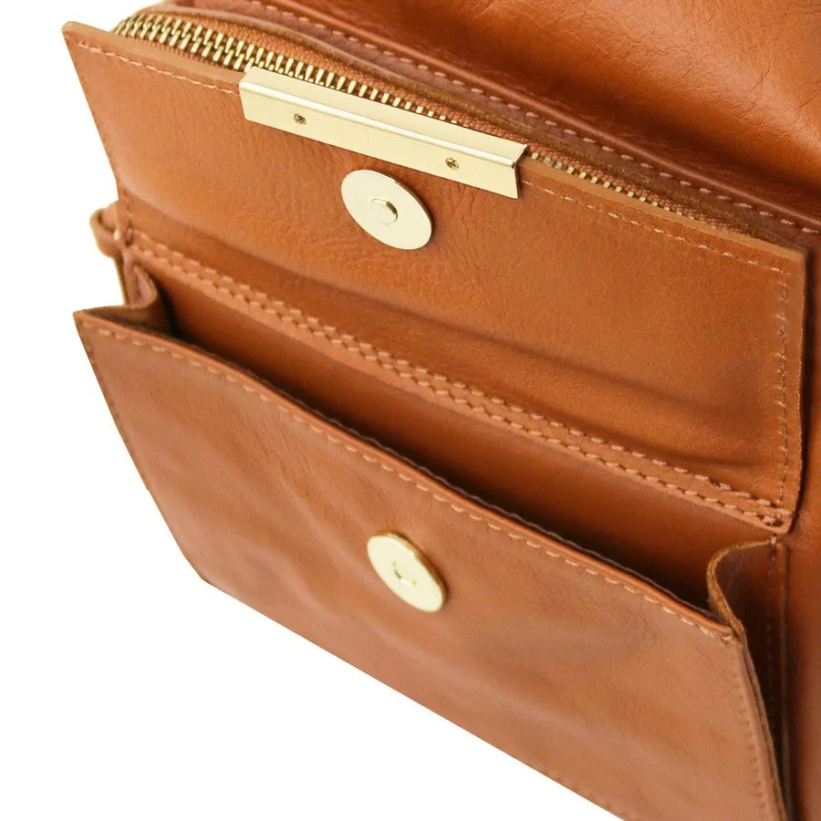 TL BAG Convertible Leather Handbag