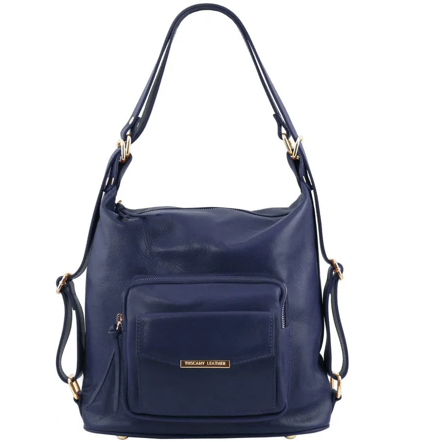 TL BAG Convertible Leather Handbag