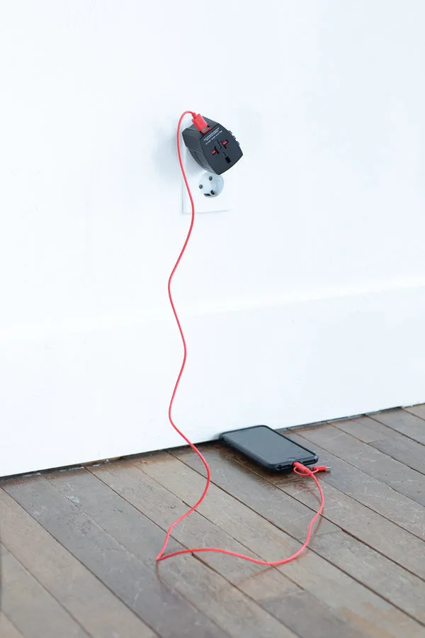 Travelmall Dual USB Worldwide Travel Adaptor Set